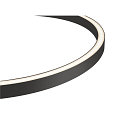 Pendel ONE CUBE UP/DOWN DALI styrbar IP20, sort d�mpbar