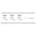1-faset spot NOBLO� SPOT rund, s�t med 3 IP20, hvid d�mpbar