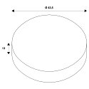 SLV reflector HIGHBAY V 330 / � 43.5CM ALU, aluminium