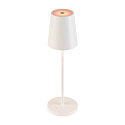 SLV Batteri bordlampe VINOLINA TWO IP65, hvid d�mpbar