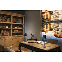 SLV Batteri bordlampe VINOLINA TWO IP65, sort d�mpbar