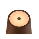 SLV Batteri bordlampe VINOLINA TWO IP65, rust d�mpbar