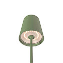 SLV Batteri bordlampe VINOLINA TWO IP65, lime gr�n d�mpbar