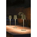 SLV Batteri bordlampe VINOLINA TWO IP65, lime gr�n d�mpbar