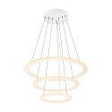 pendant luminaire ONE FLAT TRIPLE IP20, white dimmable