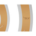 SLV pendant luminaire ONE FLAT TRIPLE IP20, brass, black dimmable