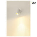 SLV wall and ceiling luminaire KAMI 1 flame GU10 IP20, gold, white