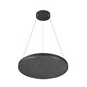 SLV felt plate ONE 80 / ONE CUBE - ACOUSTICS INLAY round, mechanical, grey