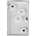 SLV outdoor wall luminaire MODELA UP/DOWN up / down, impact resistant IP65, white matt dimmable