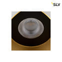 SLV Udendrs wall luminaire MODELA UP/DOWN IP65, guld, hvid dmpbar