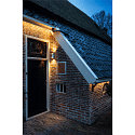 SLV outdoor wall luminaire MODELA UP/DOWN up / down, impact resistant IP65, white matt dimmable