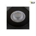 SLV outdoor wall luminaire MODELA UP/DOWN IP65, black dimmable