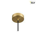 SLV pendant luminaire VARYT E14 IP20, brass