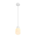 SLV Pendel VARYT E14 IP20, hvid