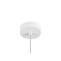 SLV Pendel VARYT E14 IP20, hvid