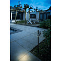 SLV Jordspydslampe HELIA SLIM POLE SINGLE IP65, sort
