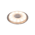 SLV floor recessed luminaire BIG PLOT round, surface-mounted version, without trim IP67, stainless steel 