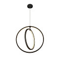 pendant luminaire ONE VERTICAL PD IP20, black dimmable