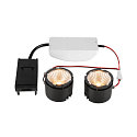 LED modul NEW TRIA� 155 DOUBLE PHASE 38� rund, s�t med 2 13,6W 2x 610lm 2700K 38� CRI 90-100 d�mpbar
