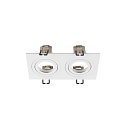 Ring NEW TRIA� 155 2-flammer, indbygget version, hvid