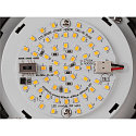 SLV V�g- og Loftlampe CYFT WAVE egnet til VDU-arbejdsstationer IP44, sort, lakeret d�mpbar
