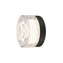 SLV V�g- og Loftlampe CYFT WAVE egnet til VDU-arbejdsstationer IP44, sort, lakeret d�mpbar