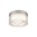 SLV V�g- og Loftlampe CYFT WAVE egnet til VDU-arbejdsstationer IP44, sort, lakeret d�mpbar