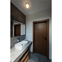 SLV V�g- og Loftlampe CYFT WAVE egnet til VDU-arbejdsstationer IP44, sort, lakeret d�mpbar