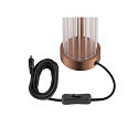 SLV Bordlampe QUIMERA - PHASE cylindrisk, CCT Switch, omskiftelig IP20, kobber 