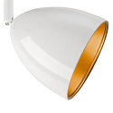 SLV 1-faset spot PARA CONE 14 svingbar, drejelig GU10 IP20, hvid, lakeret d�mpbar