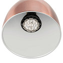 SLV 3-faset spot PARA CONE 14 svingbar, drejelig GU10 IP20, kobber, lakeret d�mpbar
