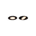 Indbygningslampe UNIVERSAL DOWNLIGHT IP20 PHASE 38� svingbar, CCT Switch, multipower, kablet gennem, uden kantb�nd IP20
