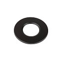 D�ksel UNIVERSAL DOWNLIGHT IP65 rund, stiv, lukket, luftt�t, sort