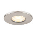 SLV D�ksel UNIVERSAL DOWNLIGHT IP65 rund, stiv, lukket, luftt�t, chrom