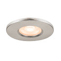 SLV D�ksel UNIVERSAL DOWNLIGHT IP65 rund, stiv, lukket, luftt�t, chrom