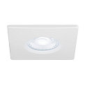 SLV D�ksel UNIVERSAL DOWNLIGHT IP65 firkantet, stiv, lukket, luftt�t, hvid