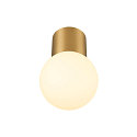 SLV Loftlampe VARYT uden sk�rm E14 IP44, messing d�mpbar