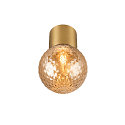 SLV Loftlampe VARYT uden sk�rm E14 IP44, messing d�mpbar
