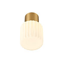 SLV Loftlampe VARYT uden sk�rm E14 IP44, messing d�mpbar