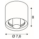 SLV Loftlampe VARYT uden sk�rm E14 IP44, messing d�mpbar