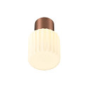 SLV Loftlampe VARYT uden sk�rm E14 IP44, kobber d�mpbar