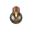 SLV Loftlampe VARYT uden sk�rm E14 IP44, kobber d�mpbar