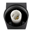 SLV V�glampe VARYT rund, uden sk�rm E14 IP44, sort d�mpbar