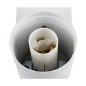 SLV V�glampe VARYT rund, uden sk�rm E14 IP44, hvid d�mpbar
