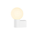 SLV V�glampe VARYT rund, uden sk�rm E14 IP44, hvid d�mpbar
