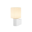SLV V�glampe VARYT rund, uden sk�rm E14 IP44, hvid d�mpbar