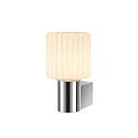 SLV V�glampe VARYT rund, uden sk�rm E14 IP44, chrom d�mpbar