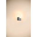 SLV V�glampe VARYT rund, uden sk�rm E14 IP44, chrom d�mpbar