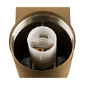 SLV V�glampe VARYT rund, uden sk�rm E14 IP44, messing d�mpbar
