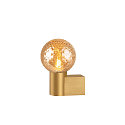 SLV V�glampe VARYT rund, uden sk�rm E14 IP44, messing d�mpbar